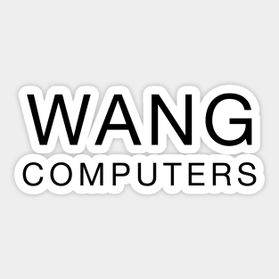 Wang Computers Sticker